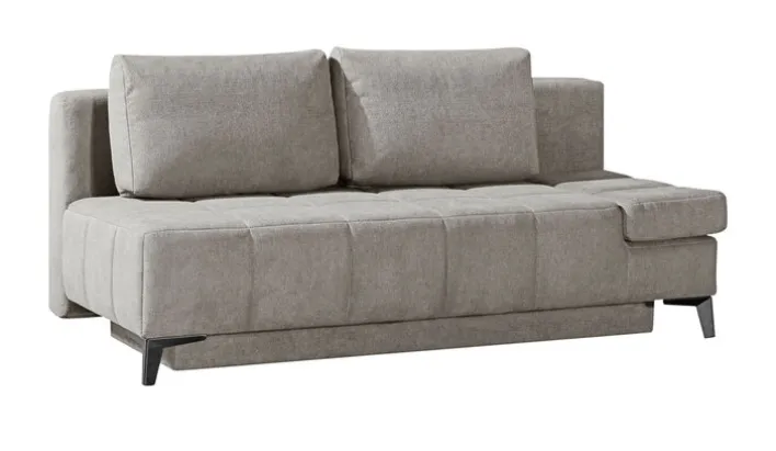 Schlafsofa TABBY III 204 cm hellgrau