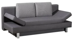 Schlafsofa TINO AV 200 x 102 cm dunkelgrau