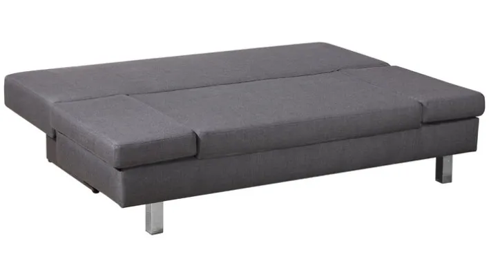 Schlafsofa TINO AV 200 x 102 cm dunkelgrau