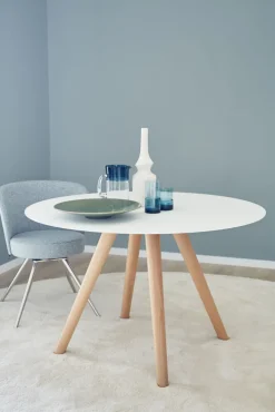 SCHÖNER WOHNEN-Kollektion Esstisch rund ROUND Optiwhite