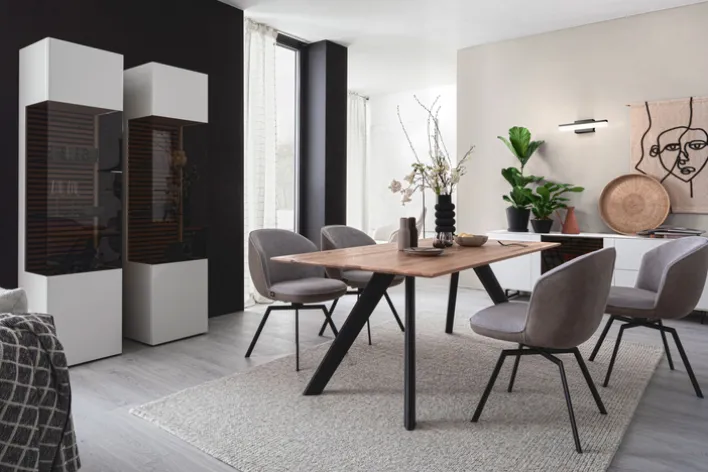 SCHÖNER WOHNEN-Kollektion LED Spiegelleuchte WIDE 30 cm schwarz