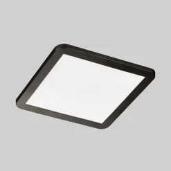 SCHÖNER WOHNEN-Kollektion LED Badlampe Decke FLAT 30 x 30 cm schwarz