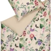 SCHÖNER WOHNEN-Kollektion Satin-Bettwäsche BLOSSOM 135 x 200 cm beige