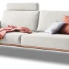 SCHÖNER WOHNEN-Kollektion Sofa 3-Sitzer STAGE Stoff Trend snowweiß