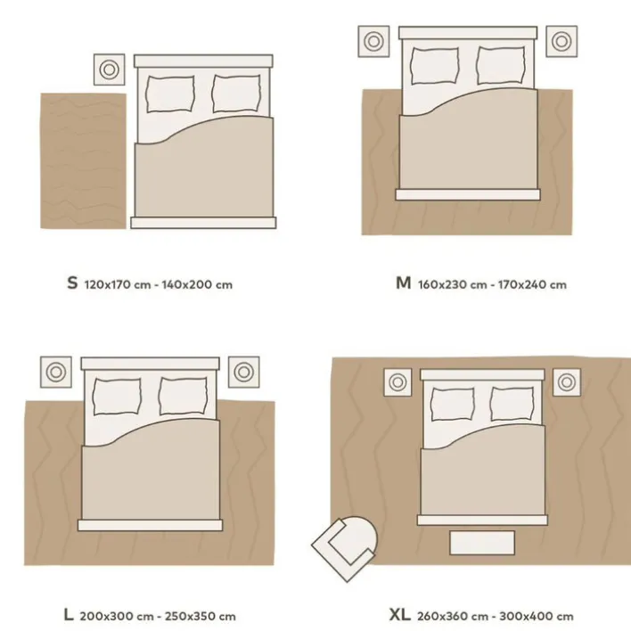 SCHÖNER WOHNEN-Kollektion Teppich MYSTIK 133 x 185 cm braun/mehrfarbig