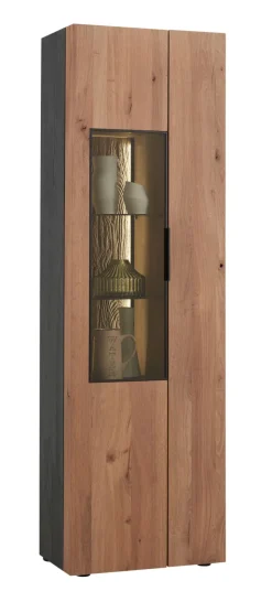 SCHÖNER WOHNEN-Kollektion Vitrine YORIS links 63x206 cm