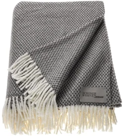 SCHÖNER WOHNEN-Kollektion Wohndecke ZEN 140 x 200 cm grau