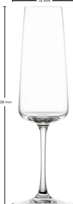 SCHOTT ZWIESEL Sektglas MIOVINO 4er Set 260 ml Kristallglas