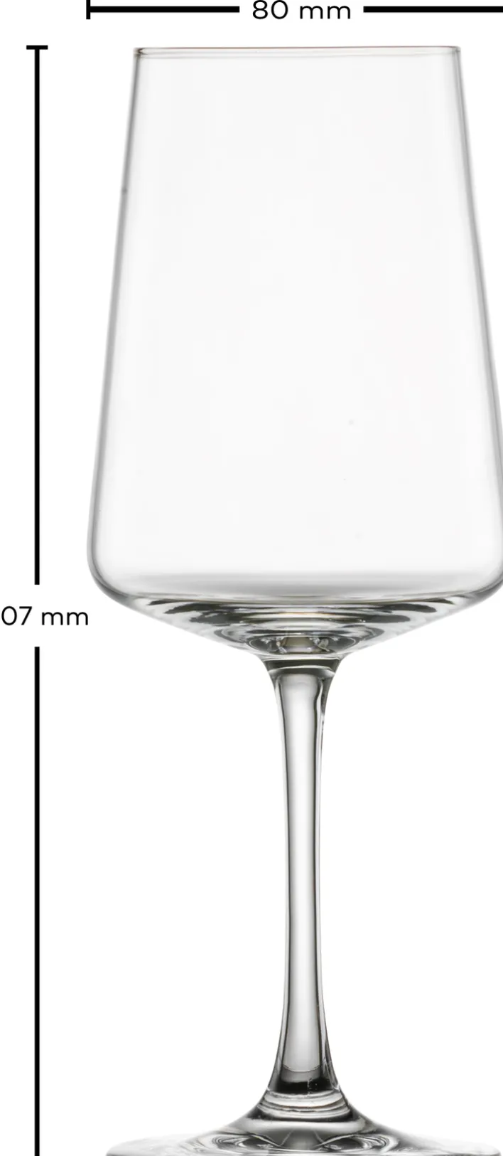 SCHOTT ZWIESEL Weißweinglas MIOVINO 4er Set 380 ml Kristallglas