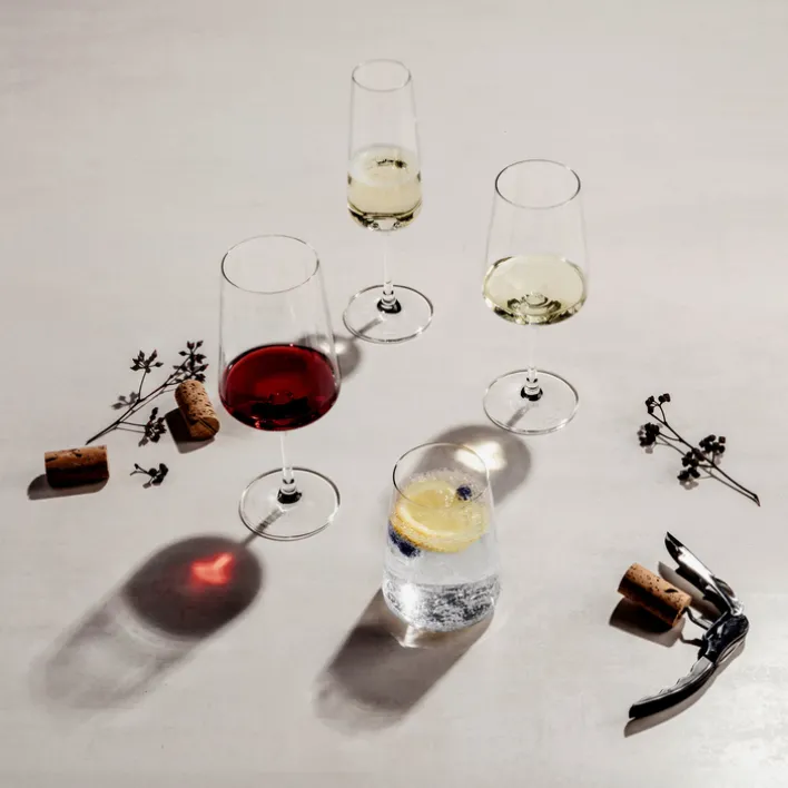 SCHOTT ZWIESEL Weißweinglas MIOVINO 4er Set 380 ml Kristallglas