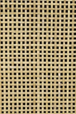 Schrank JOANNA 70 x 145 cm Rattangeflecht/schwarz