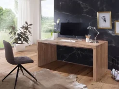 Schreibtisch BOHA 140 x 80 cm Akazie