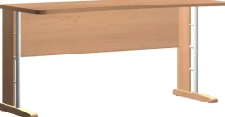 Schreibtisch POINT 160 x 78 cm Eiche Sägerau Bardolino