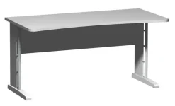 Schreibtisch POINT III 120x78 cm Arctic weiß