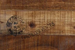 Schreibtisch WAREHOUSE braun/ grau