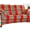 SCHRÖNO Sofa 2-Sitzer SYDNEY Stoffbezug kariert
