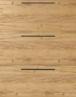 Schuhschrank SARAH 100 x 129 cm Braun/Graphit