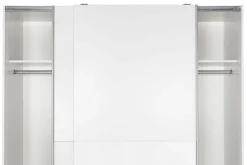 Schwebetürenschrank CHANCE 170 x 195 x 59 cm Nachbildung weiß