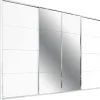 Schwebetürenschrank PANORAMA 316 x 230 cm weiß