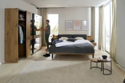 Schwebetürenschrank TRATTINO braun