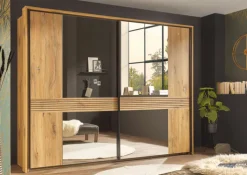 Schwebetürenschrank TRATTINO braun