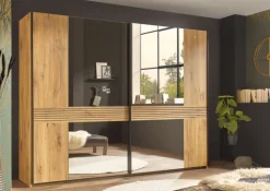 Schwebetürenschrank TRATTINO braun