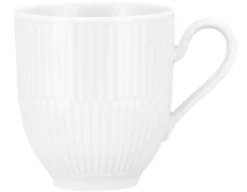 Seltmann Weiden Kaffeebecher AMINA 6er Set Porzellan weiß