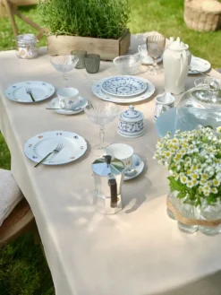 Seltmann Weiden Kaffeeservice SONATE NOSTALGIE 18-teilig Weiß mit Streublumendekor