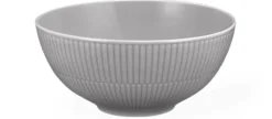 Seltmann Weiden Schüssel AMINA 21,5 cm Porzellan silbergrau