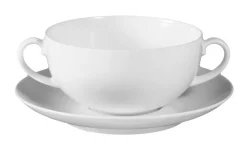 Seltmann Weiden Suppenuntertasse RONDO LIANE weiß