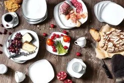 Seltmann Weiden Untertasse LIDO 14,5 cm schwarz/weiß