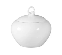 Seltmann Weiden Zuckerdose RONDO LIANE weiß