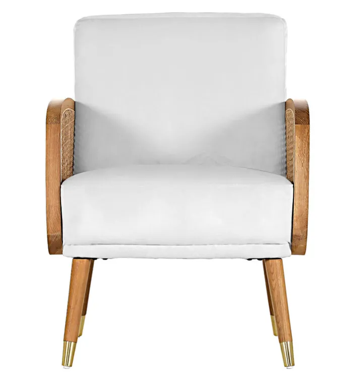 Sessel GLORIA Rattan Natur /weiß