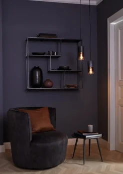 Sessel LOGAN anthrazit vintage