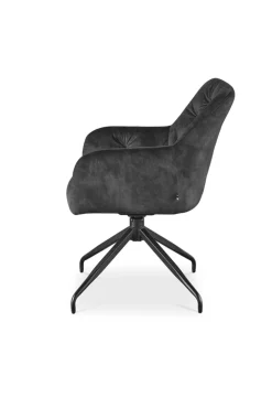 set one by Musterring Armlehnstuhl YONKERS anthrazit/schwarz