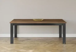 set one by Musterring Esstisch YORK 63 anthrazit /Eiche Artisan