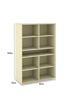 Set one by Musterring Highboard RENO 92x140 cm kaschmir