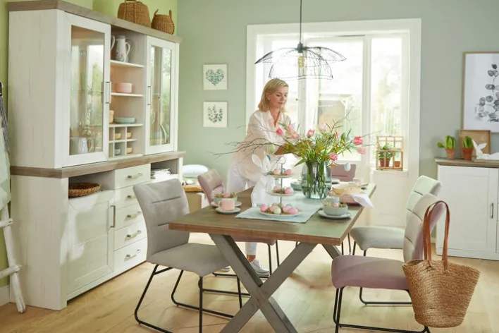 set one by Musterring Sideboard YORK 55 Weiß