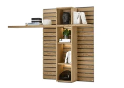 set one by Musterring Wandpaneel JACKSON 160 x 129 cm Eiche furniert/ Eiche-furniert