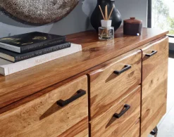 Sideboard 145 x 82 cm Sheesham massiv