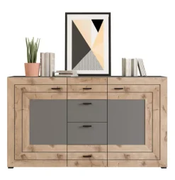 Sideboard FRENO Oak/ grau