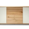 Sideboard RIVA Eiche massiv 83 x 158 x 45 cm geölt Braun