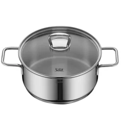 Silit Topfset ALICANTE 4-teilig Edelstahl silberfarbig