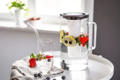 SIMAX Krug 2500 ml transparent/ schwarz