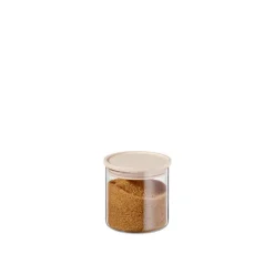 SIMAX Vorratsglas mit Holzdeckel 400 ml Sicherheitsglas transparent