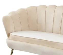 Sofa 2-Sitzer beige