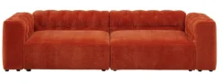 Sofa 2-Sitzer CLUB HOUSE 2-Sitzer aperolrot