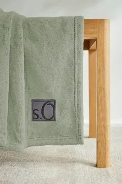 S.Oliver Wohndecke KUSCHELSOFT 220 x 240 cm salbei