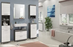 Spiegel 60 x 79 cm grau