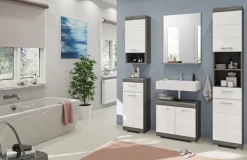 Spiegel 60 x 79 cm grau